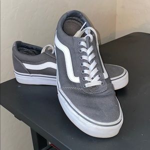 Gray Old Skool Vans // Size US 8 Women’s
